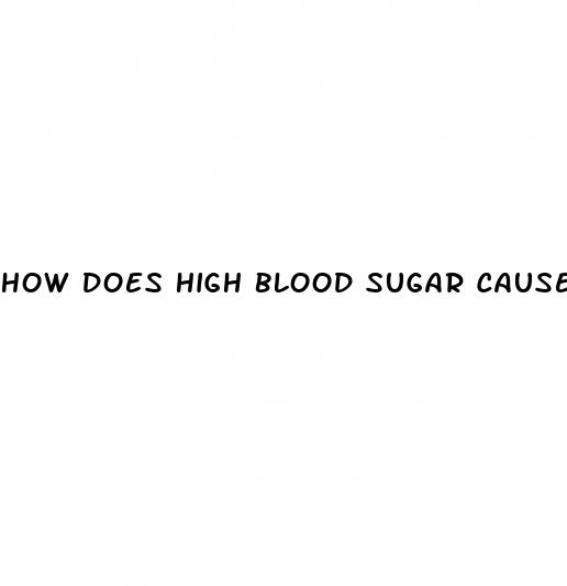 how does high blood sugar cause atherosclerosis