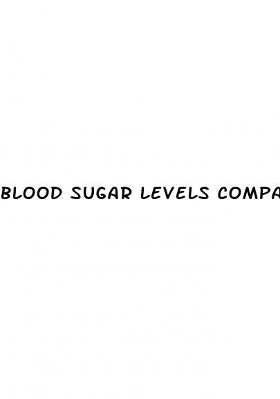 blood sugar levels compared to a1c