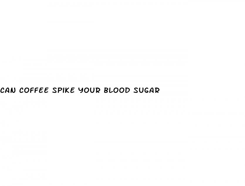 can coffee spike your blood sugar