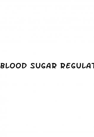 blood sugar regulation process