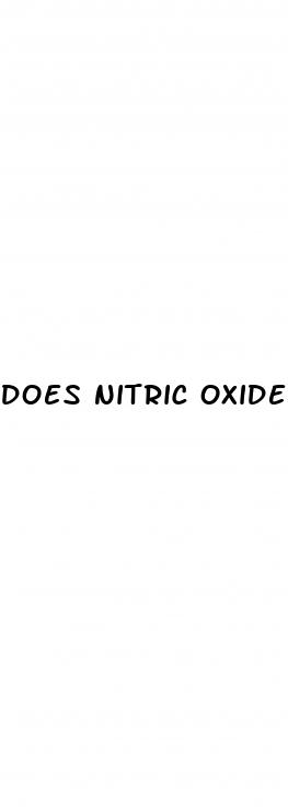 does nitric oxide affect blood sugar