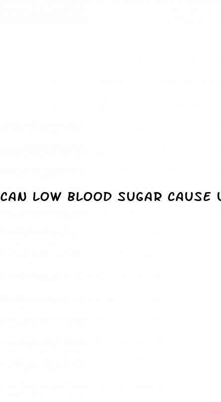 can low blood sugar cause urination