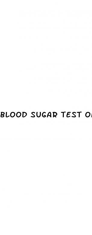 blood sugar test on phone