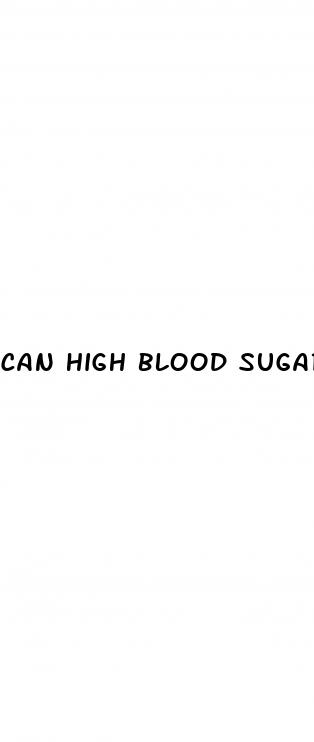 can high blood sugar go away