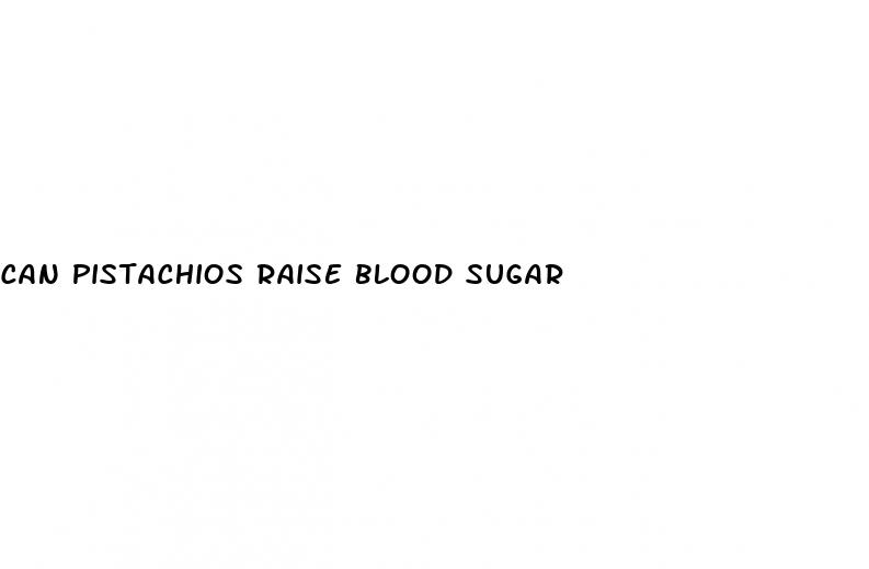 can pistachios raise blood sugar