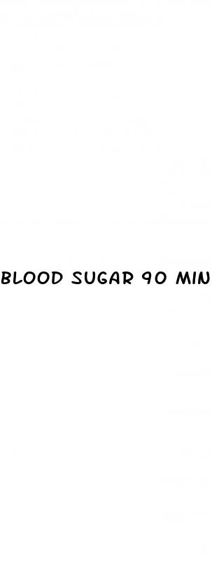 blood sugar 90 minutes after eating