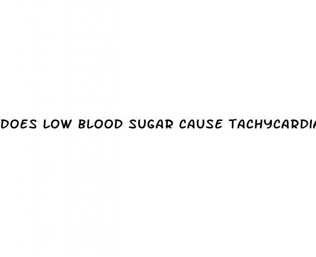 does low blood sugar cause tachycardia