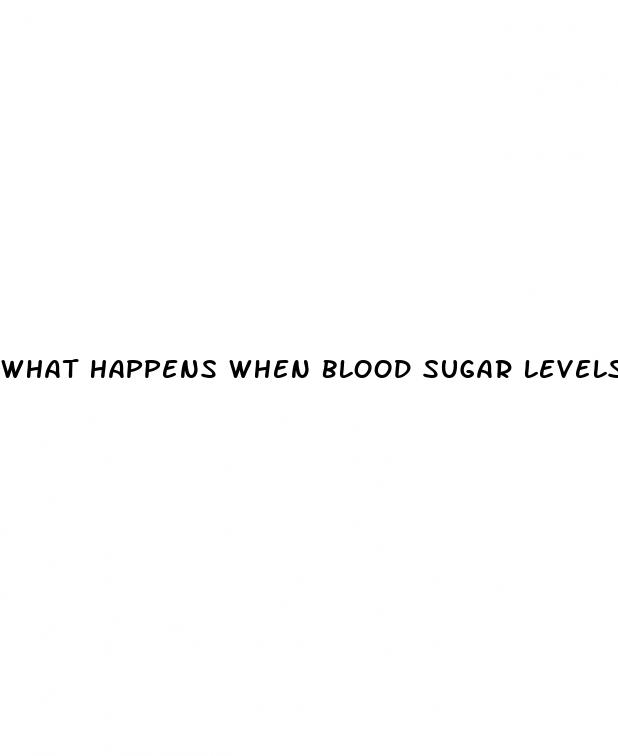 what happens when blood sugar levels are low