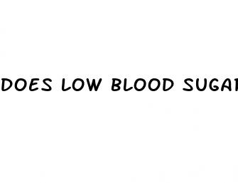 does low blood sugar cause numbness