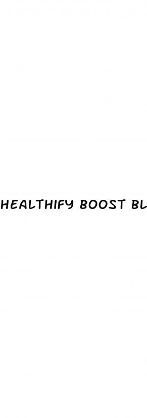healthify boost blood sugar balance reviews