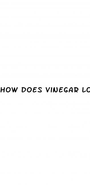 how does vinegar lower blood sugar