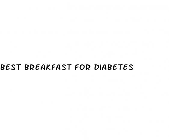 best breakfast for diabetes