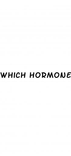 which hormones control blood sugar