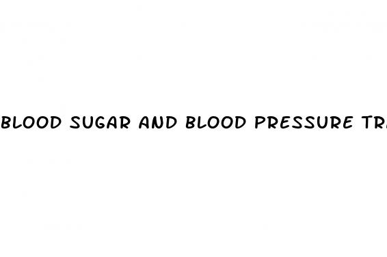 blood sugar and blood pressure tracking chart