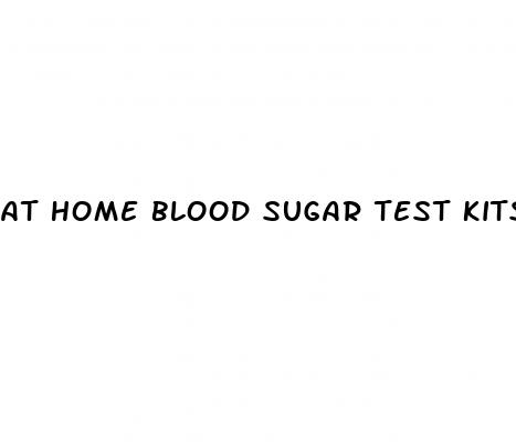 at home blood sugar test kits
