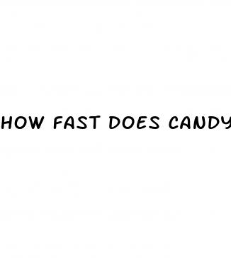 how fast does candy raise blood sugar