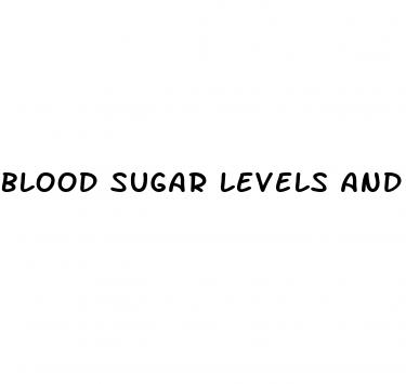 blood sugar levels and sleep