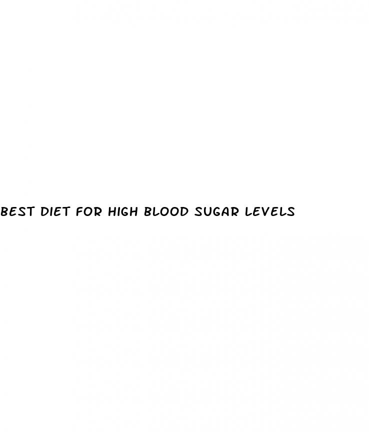 best diet for high blood sugar levels