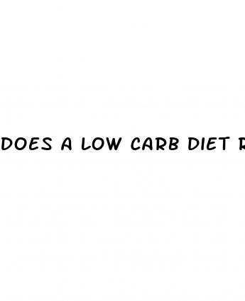 does a low carb diet reduce blood sugar