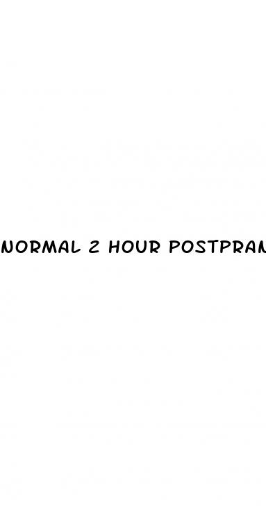 normal 2 hour postprandial blood sugar range