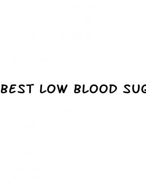 best low blood sugar snacks