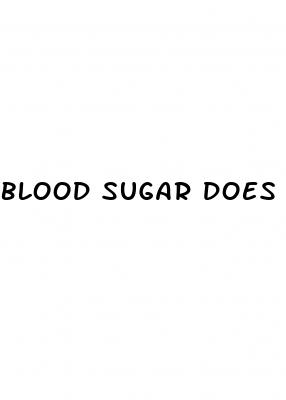 blood sugar does not go down