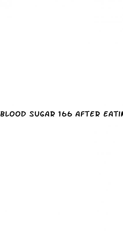 blood sugar 166 after eating