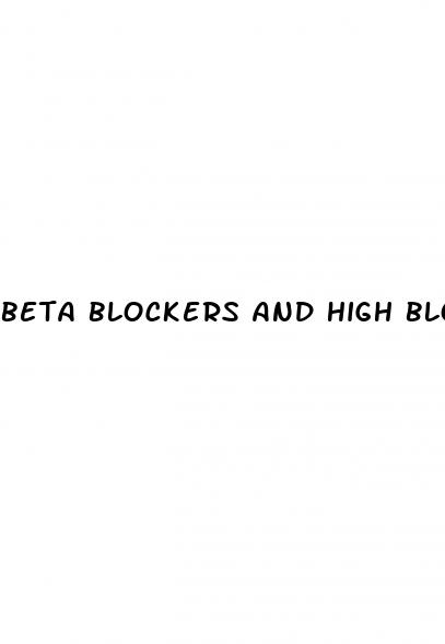 beta blockers and high blood sugar
