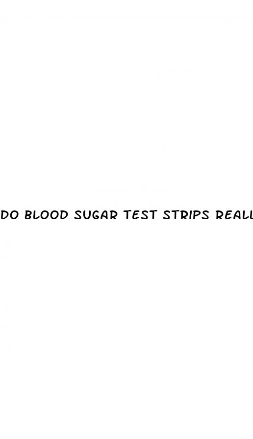 do blood sugar test strips really expire