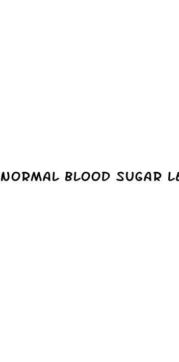 normal blood sugar levels after a meal