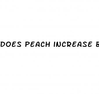 does peach increase blood sugar