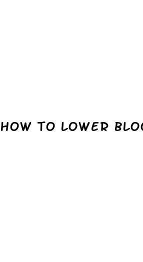 how to lower blood sugar after meal