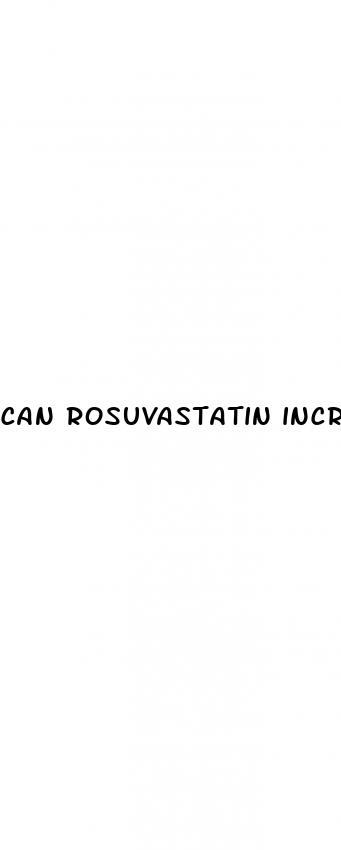 can rosuvastatin increase blood sugar