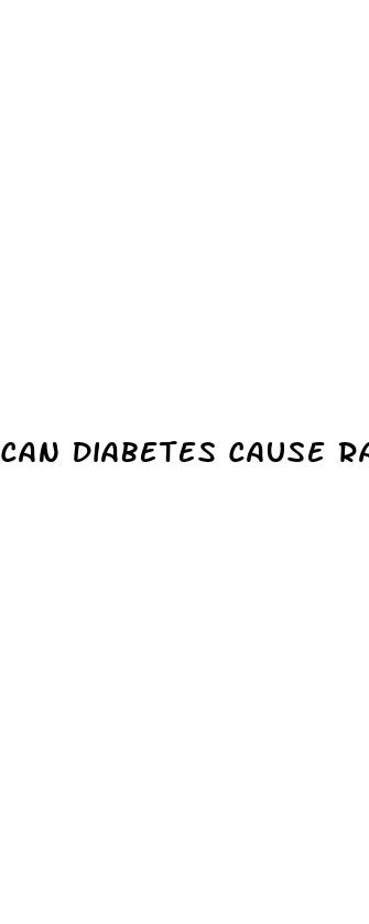 can diabetes cause rapid weight loss