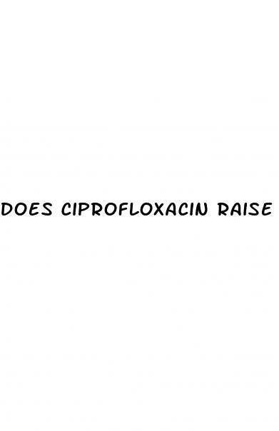 does ciprofloxacin raise blood sugar