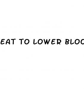 eat to lower blood sugar