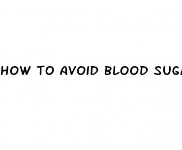 how to avoid blood sugar crash