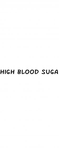 high blood sugar and seizures
