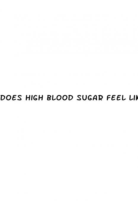 does high blood sugar feel like anxiety