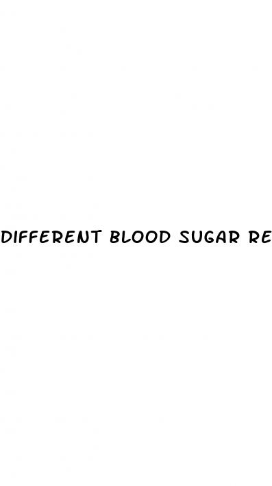 different blood sugar readings on different hands