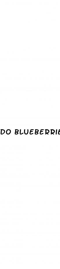 do blueberries reduce blood sugar