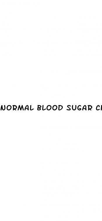 normal blood sugar charts
