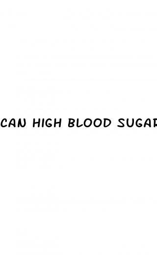 can high blood sugar make your heart race