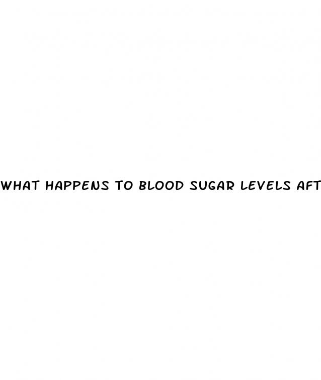 what happens to blood sugar levels after exercise