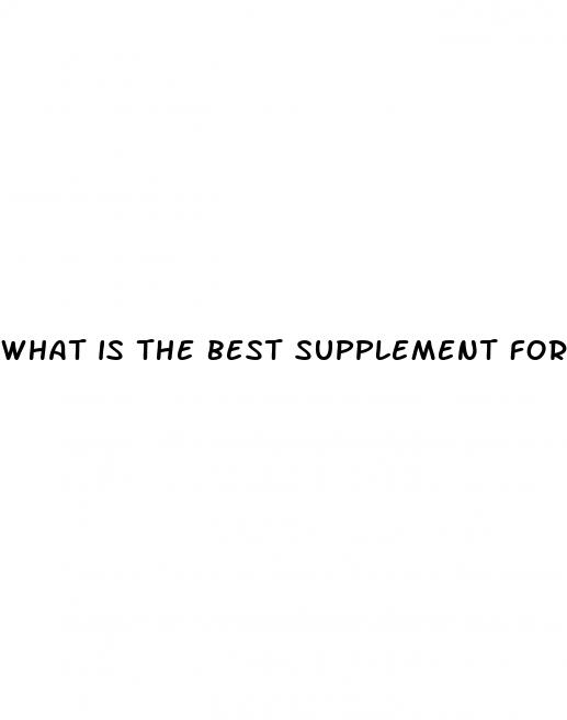 what is the best supplement for blood sugar