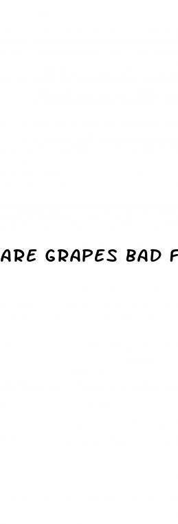 are grapes bad for diabetes