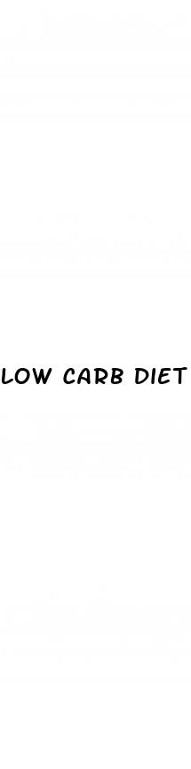 low carb diet for diabetes type 2