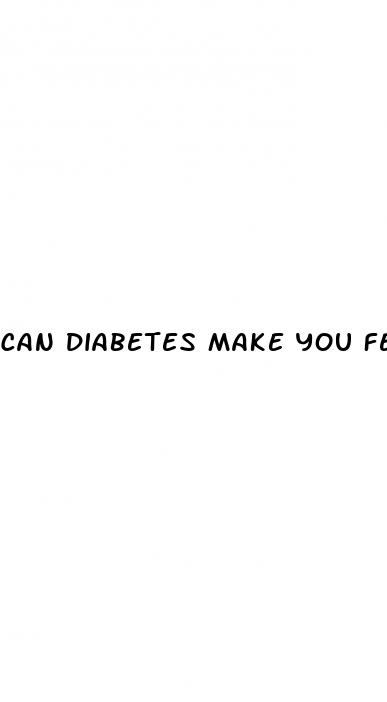 can diabetes make you feel nauseous
