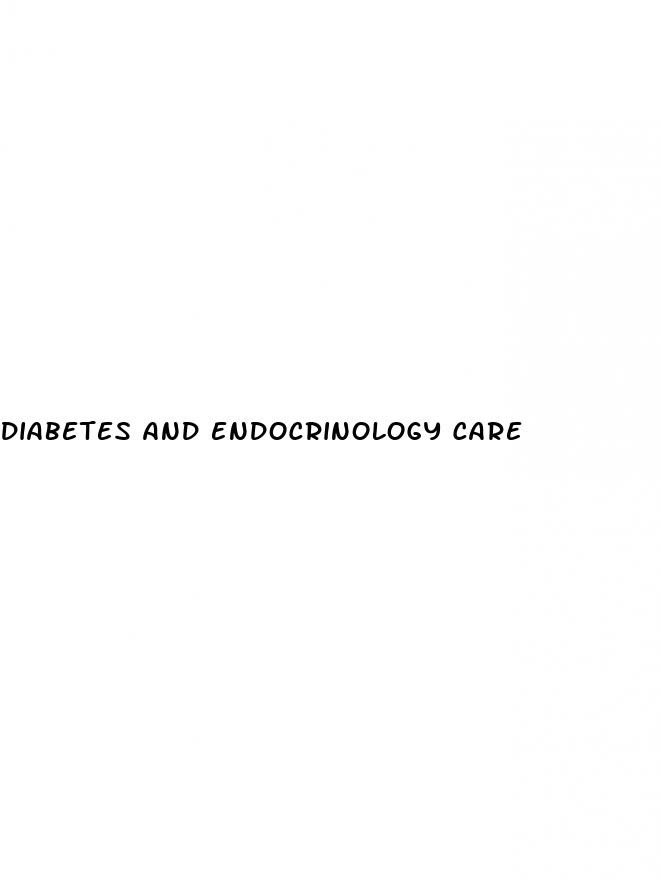 diabetes and endocrinology care