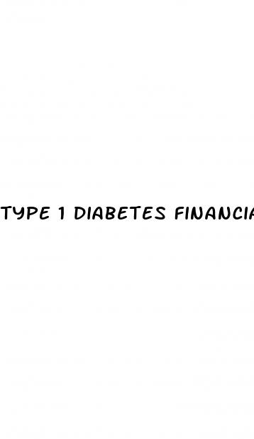 type 1 diabetes financial assistance